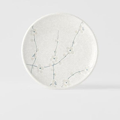 Tapas Plate 17cm White Blossom Glaze V637-C8075