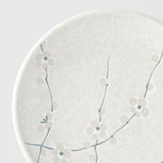 Tapas Plate 17cm White Blossom Glaze V637-C8075