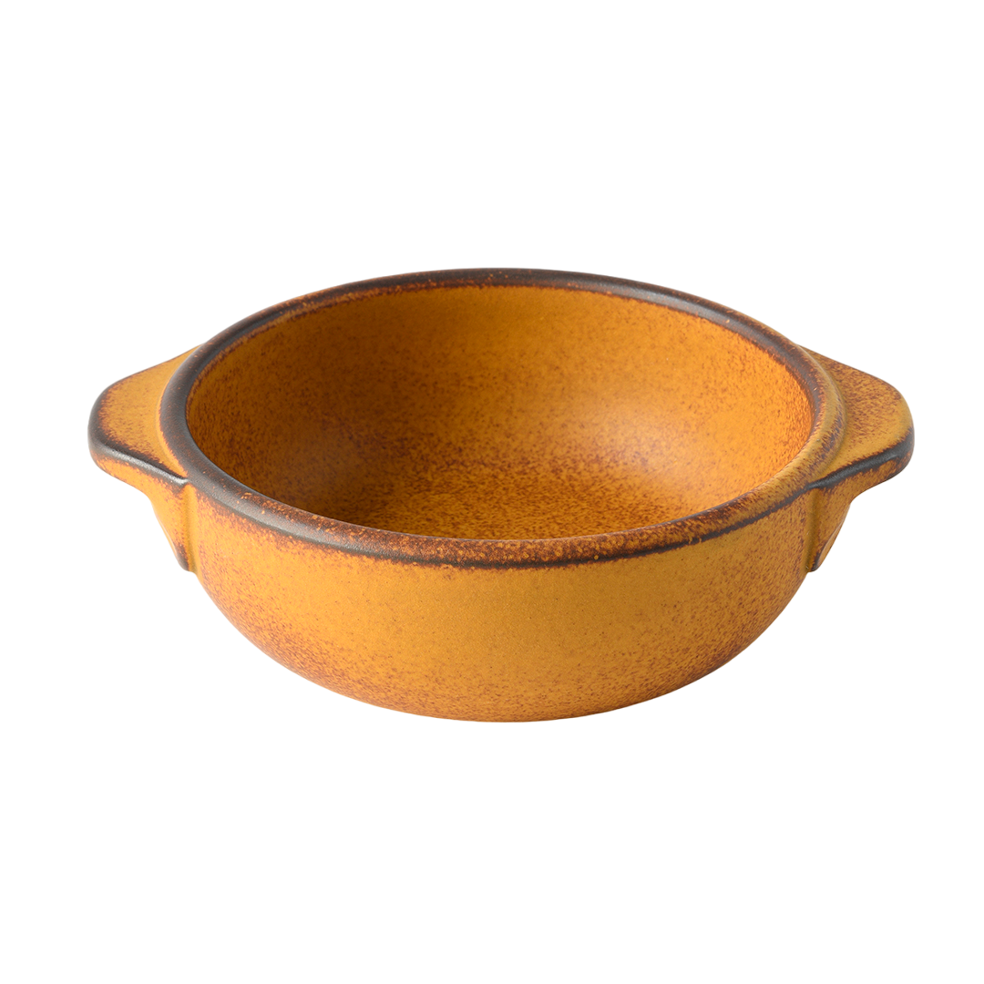 Oven Pot with Handle Yellow Donabe V637-C8140