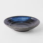 Pasta Bowl Flat 23cm Gold Brushstroke Glaze V637-C8150