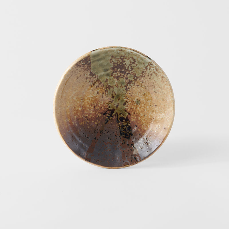 Tapas Plate 17cm Wabi Sabi Glaze V637-C8153