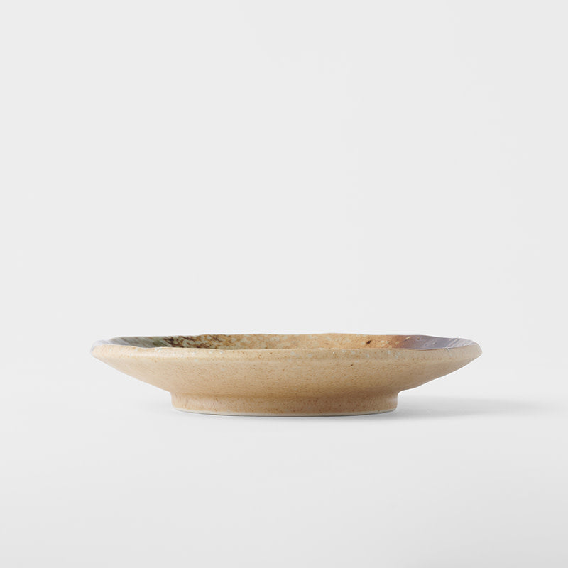 Tapas Plate 17cm Wabi Sabi Glaze V637-C8153