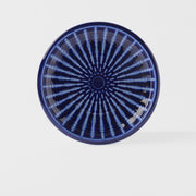 Dinner Plate 26cm Cobalt Rays Glaze V637-C8155