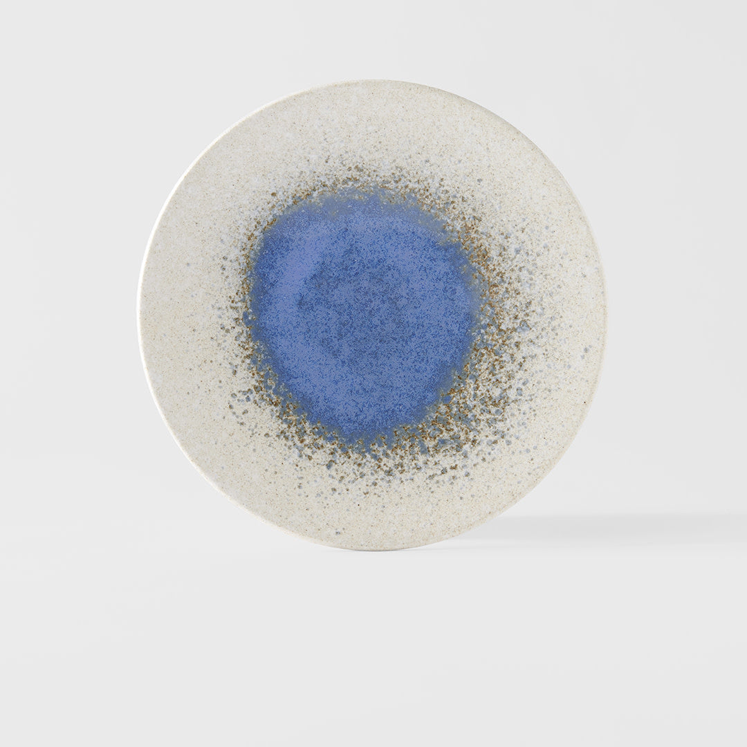 Dinner Plate 25.5cm Bright Blue Puddle Glaze V637-C8160