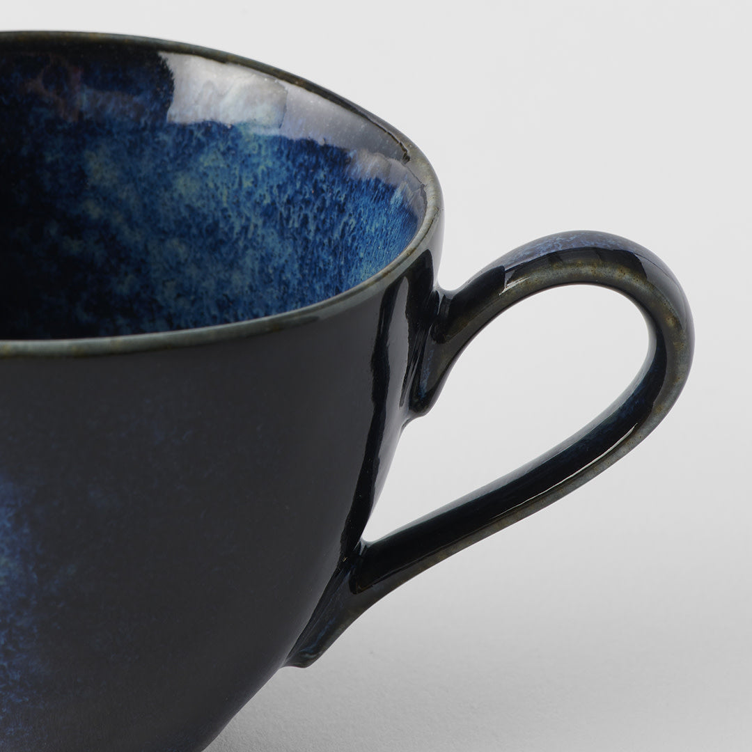 Cup 8.5cm 160ml Kanso Indigo Blue Glaze V637-C8161