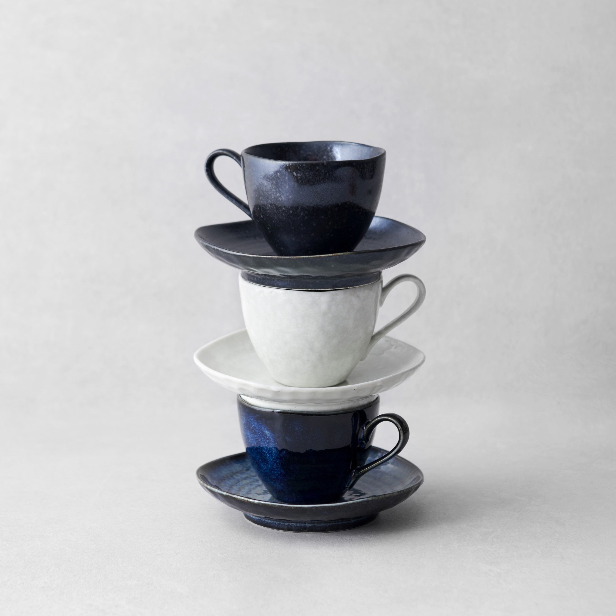 Cup 8.5cm 160ml Kanso Indigo Blue Glaze V637-C8161