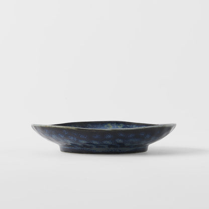 Saucer Organic Shape 13.5cm Kanso Indigo Blue Glaze V637-C8162