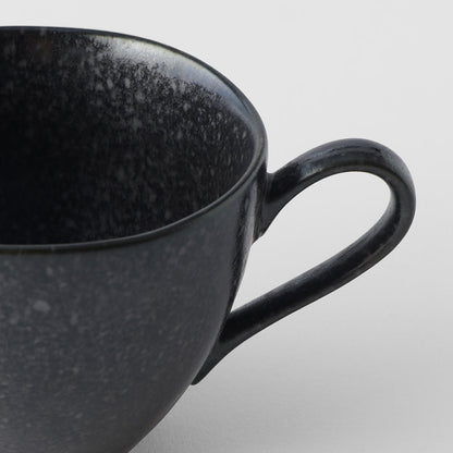 Cup 8.5cm 160ml Kanso Matte Black Glaze V637-C8163