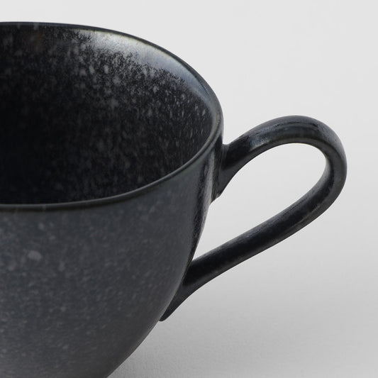 Cup 8.5cm 160ml Kanso Matte Black Glaze V637-C8163