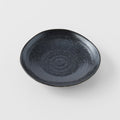 Saucer Organic Shape 13.5cm Kanso Matte Black Glaze V637-C8164