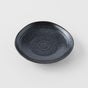 Saucer Organic Shape 13.5cm Kanso Matte Black Glaze V637-C8164