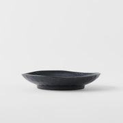 Saucer Organic Shape 13.5cm Kanso Matte Black Glaze V637-C8164