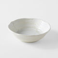 Bowl 13.5cm White Spiral Glaze V637-C8170