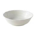 Bowl 21.5cm White Spiral Glaze V637-C8172