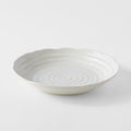 Pasta Bowl 22cm White Spiral Glaze V637-C8173