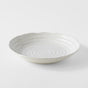 Pasta Bowl 22cm White Spiral Glaze V637-C8173