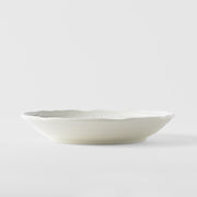 Pasta Bowl 22cm White Spiral Glaze V637-C8173