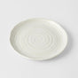 Side Plate 21.5cm White Spiral Glaze V637-C8176