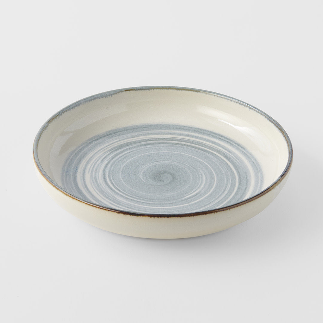 Plate High Rim 22cm Glacier Glaze V637-C8183