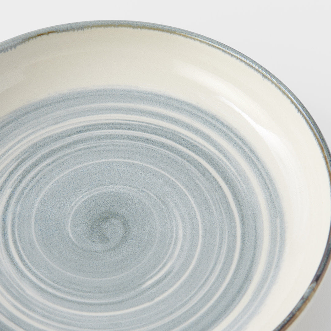 Plate High Rim 22cm Glacier Glaze V637-C8183