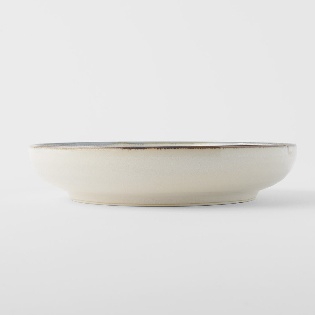Plate High Rim 22cm Glacier Glaze V637-C8183