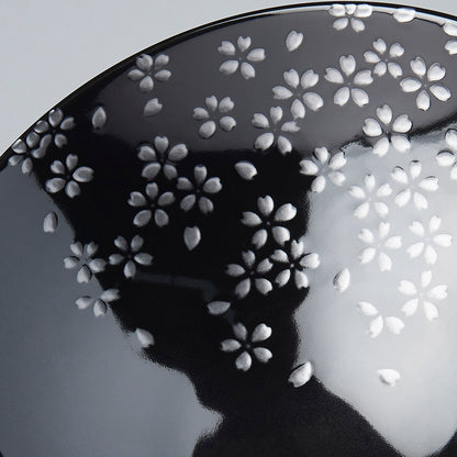 Bowl 25cm Silver Sakura Design V637-C8912