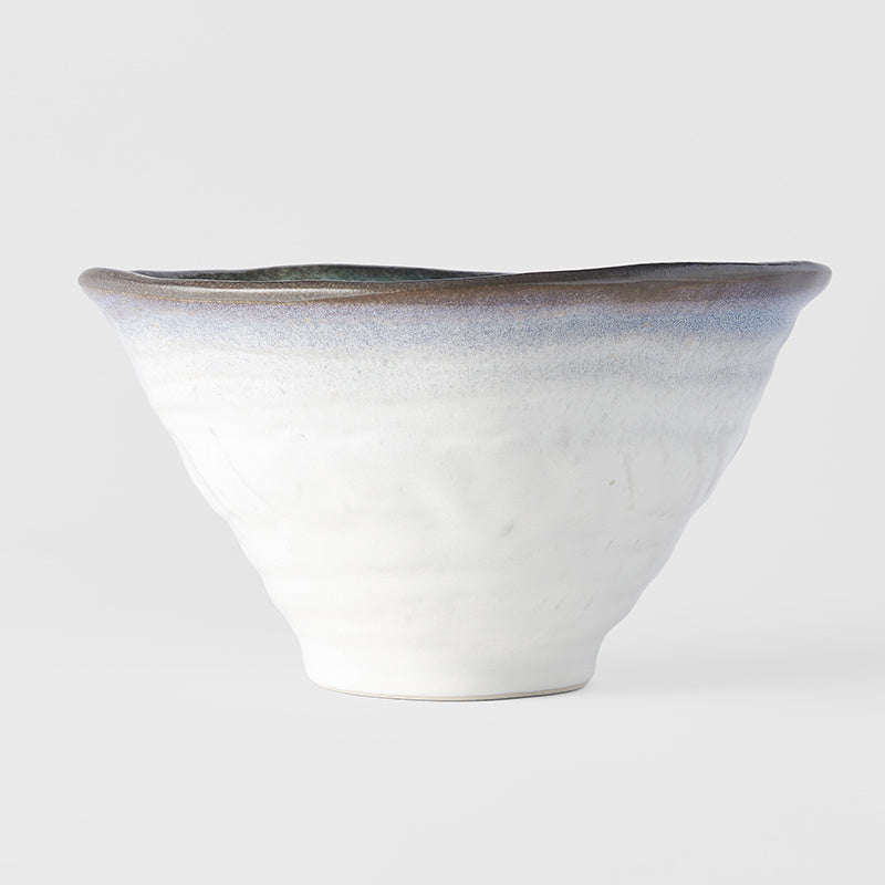 Bowl Deep Ikebana 22cm Sky Blue Glaze V637-C8996