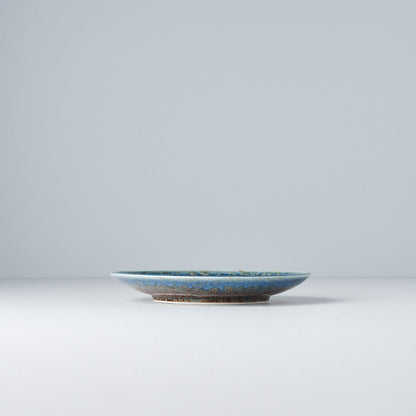 Tapas Plate 17cm Earth & Sky Glaze V637-C9013