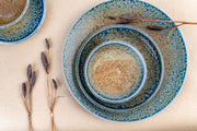 Tapas Plate 17cm Earth & Sky Glaze V637-C9013