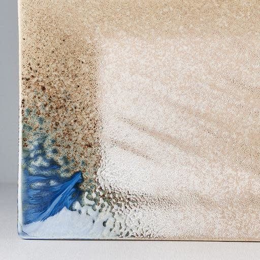 Platter Rectangular 33cm Earth & Sky Glaze V637-C9014