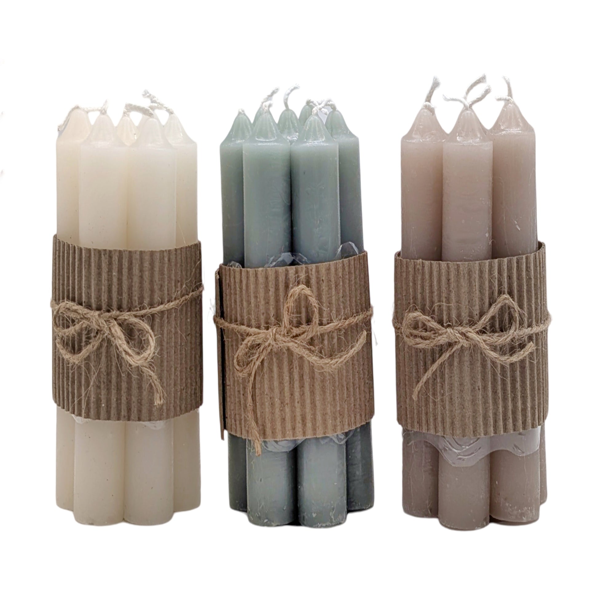 bulk 96 Dinner Candle Assort 25cm V637-CDS38487