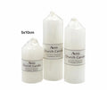 bulk 36 Unscented White Church Candle 150G 10cm V637-CPU27346
