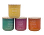 bulk 12 Glass Jar Candle W Lid Assort 10cm V637-CPU37135