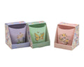 bulk 12 Floral Scented Gift Candle 8cm V637-CPU38960