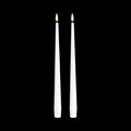 bulk 24 Led Tappered Dinner Candle White 24cm V637-CPU38964