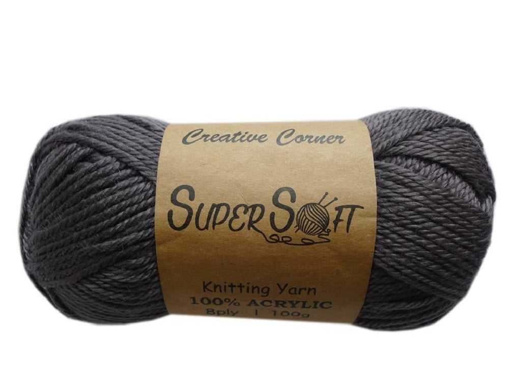 bulk 12 Super Soft Knitting Yarn V637-CRA20856
