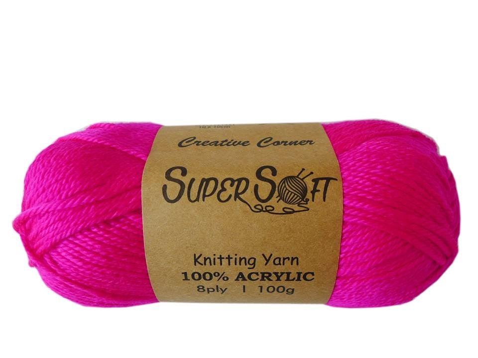bulk 12 Super Soft Knitting Yarn V637-CRA20858