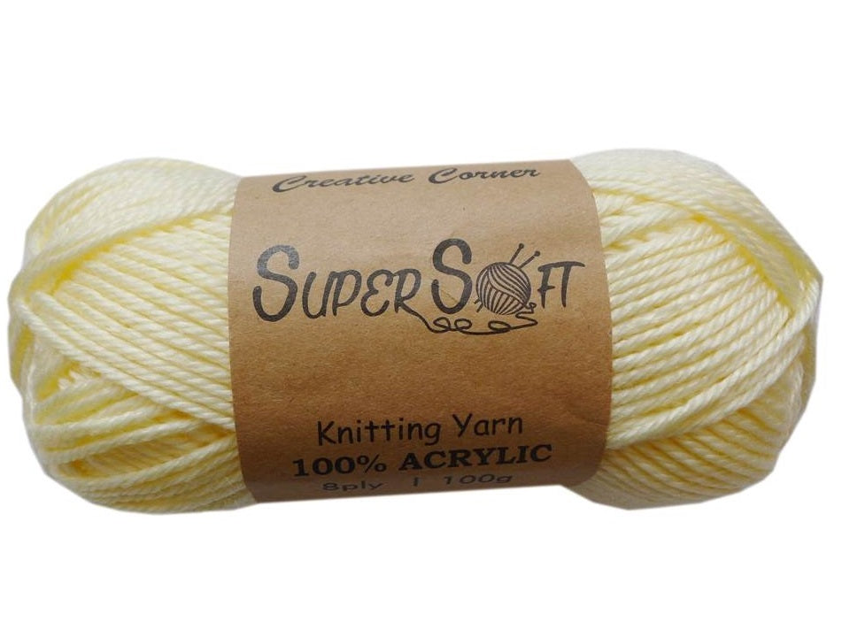 bulk 12 Super Soft Knitting Yarn V637-CRA20859
