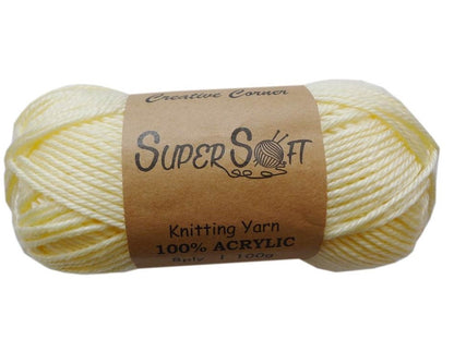 bulk 12 Super Soft Knitting Yarn V637-CRA20859
