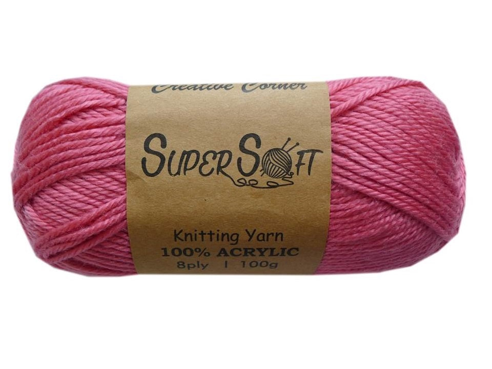 bulk 12 Super Soft Knitting Yarn V637-CRA20868