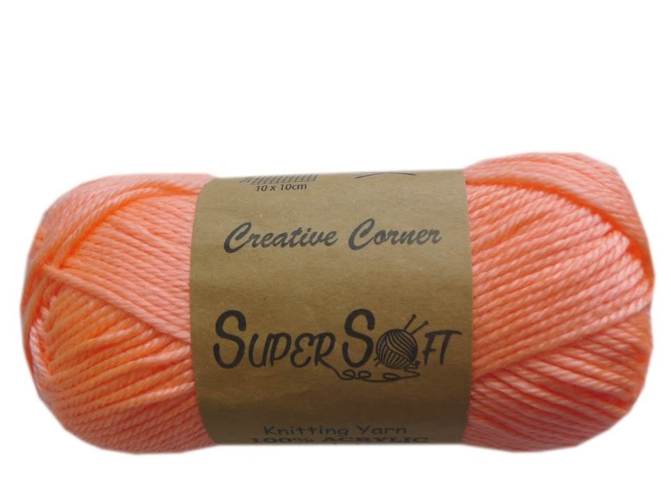 bulk 12 Super Soft Knitting Yarn V637-CRA20870