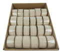 Bulk 36 Cotton Lace Ribbon 3 Assort Display Box V637-CRA23601