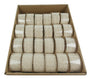 Bulk 36 Cotton Lace Ribbon 3 Assort Display Box V637-CRA23601