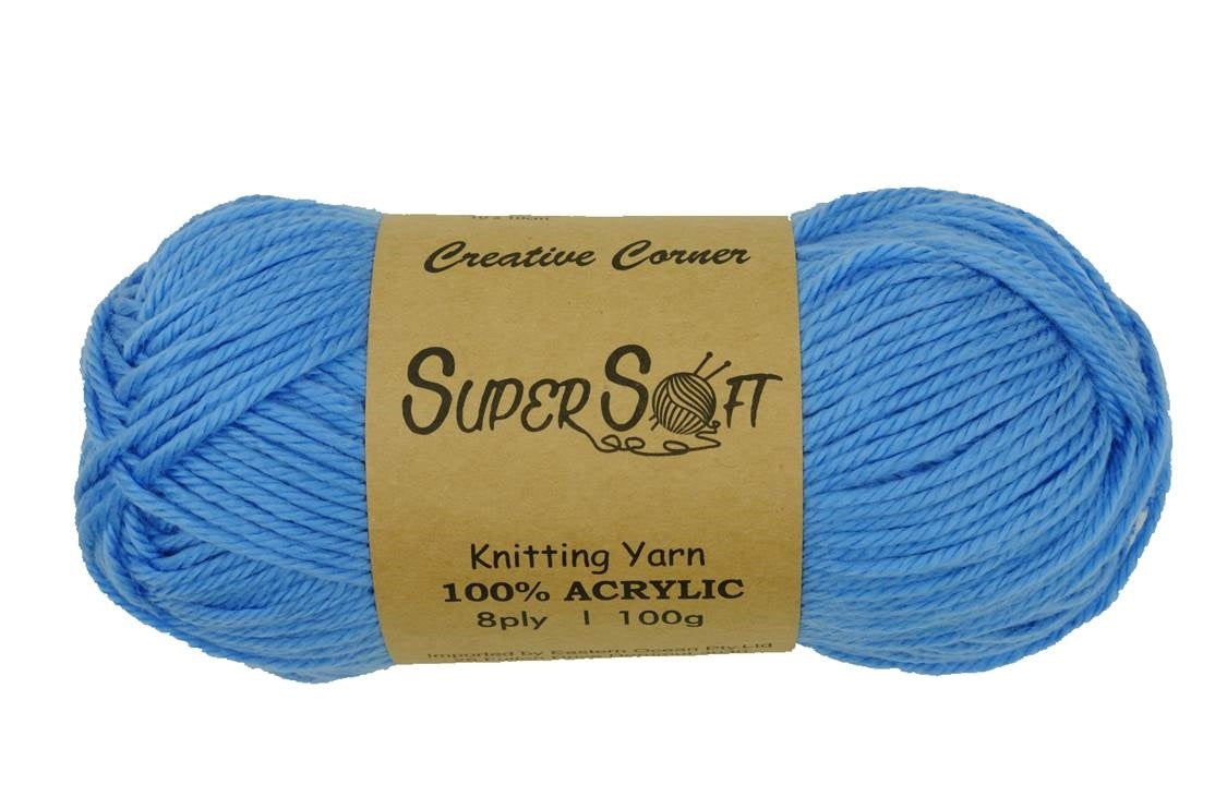bulk 12 Super Soft Knitting Yarn V637-CRA23615
