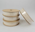 bulk 72 3m Cotton Lace Ribbon 16mm w Assort Display Box V637-CRA23631
