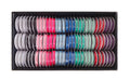 bulk 90 Roll Satin Ribbon 4.5mt 10mm Displayed Box V637-CRA31370