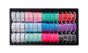 bulk 45 Roll Satin Ribbon 4mtr 25mm Displayed Box V637-CRA31371
