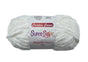 bulk 12 White Super Soft Chenille Yarn 100G V637-CRA31381