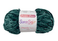 bulk 12 Green Super Soft Chenille Yarn 100G V637-CRA31391