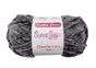 bulk 12 Dark Grey Super Soft Chenille Yarn 100G V637-CRA31393
